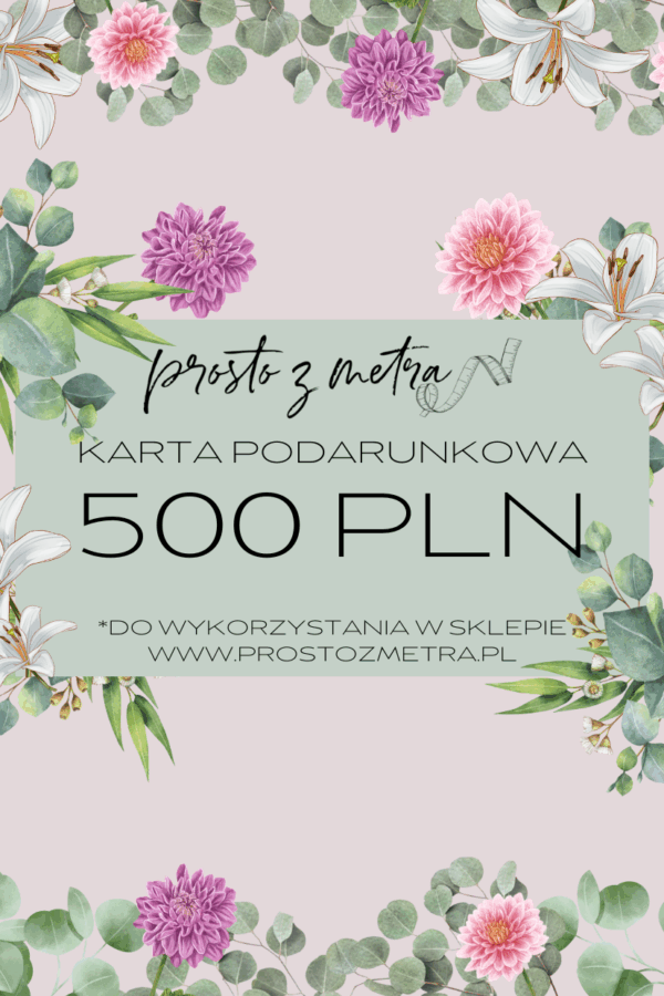 Cadeaubon - 500 PLN