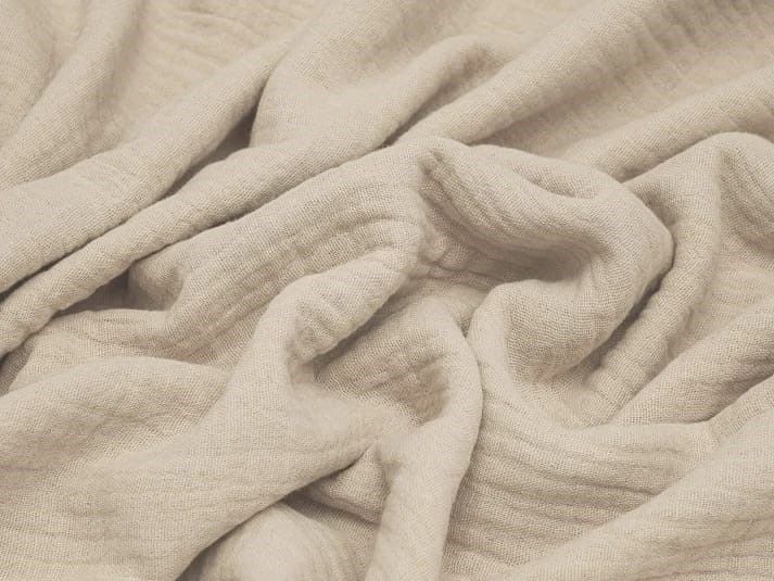 Cotton Muslin LIGHT BEIGE - Image 3