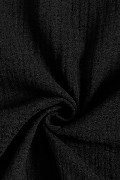 Mušelín bavlněný BLACK