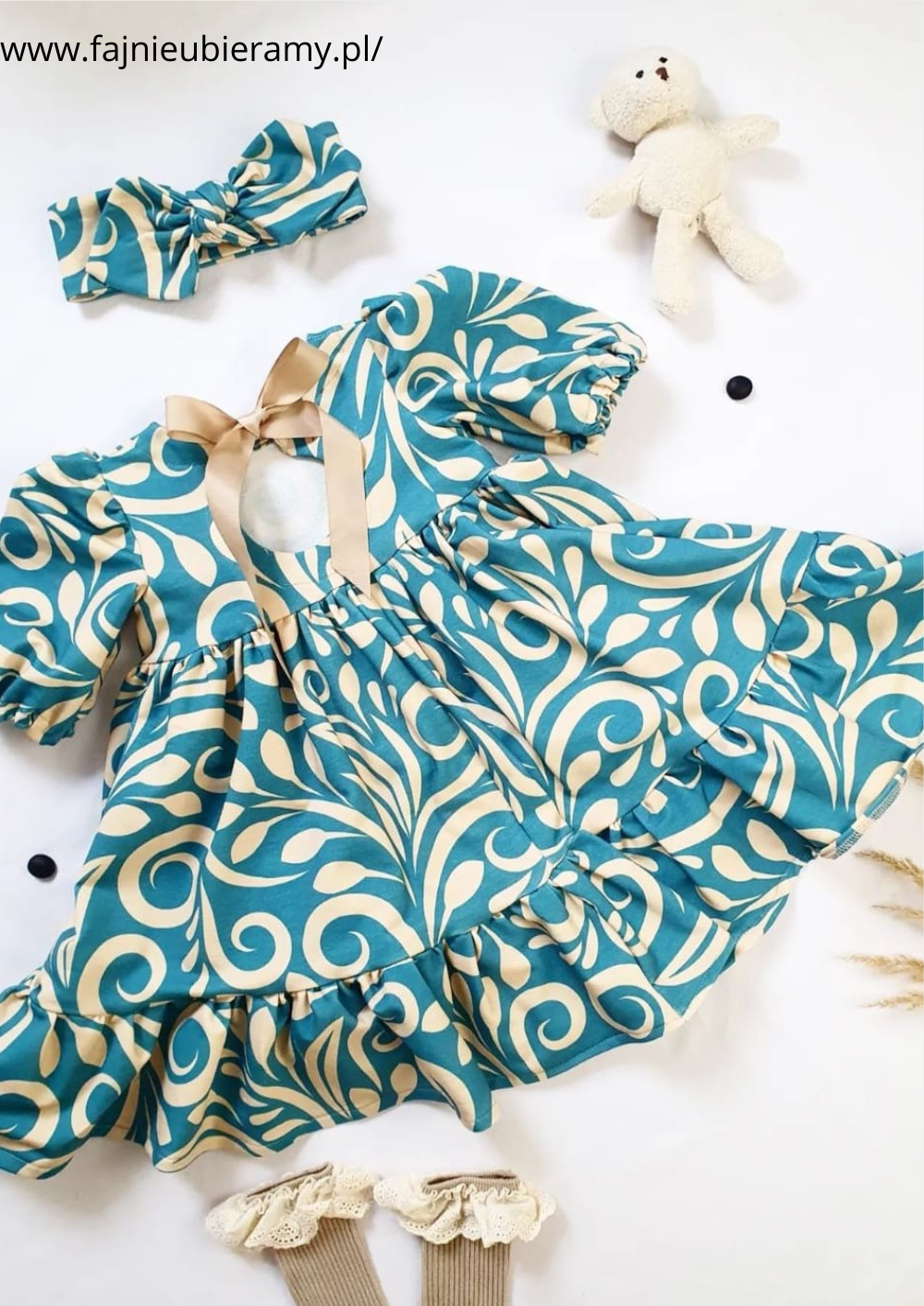 Swirls on blue - Obrázek 4
