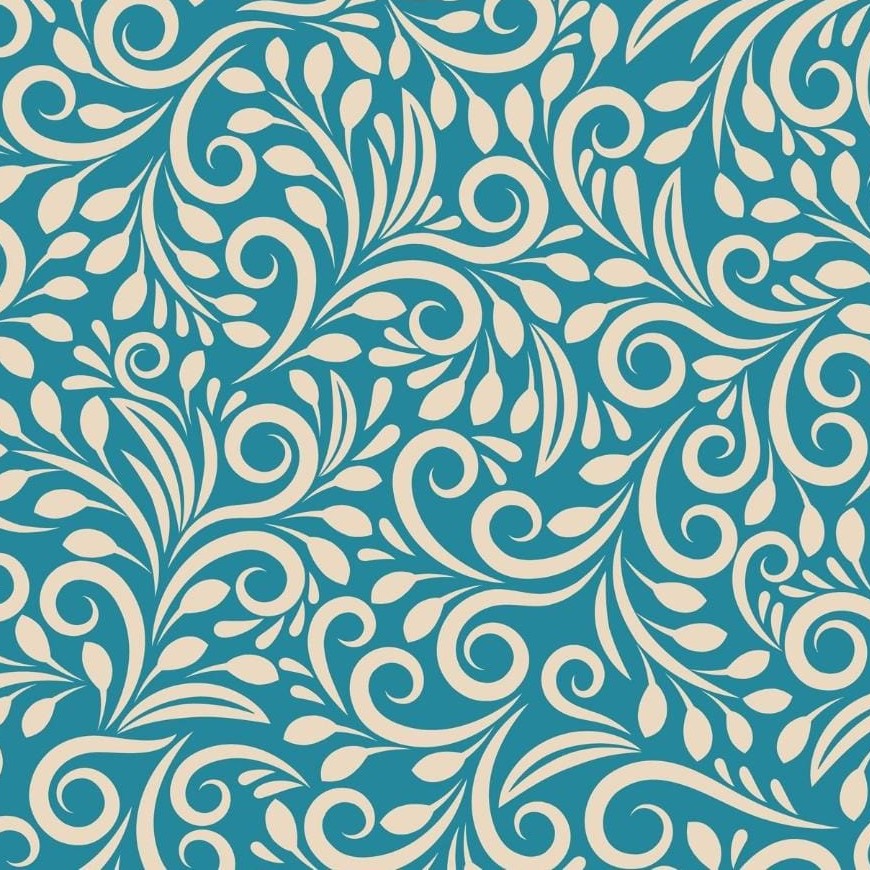 Swirls on blue - Obrázek 3