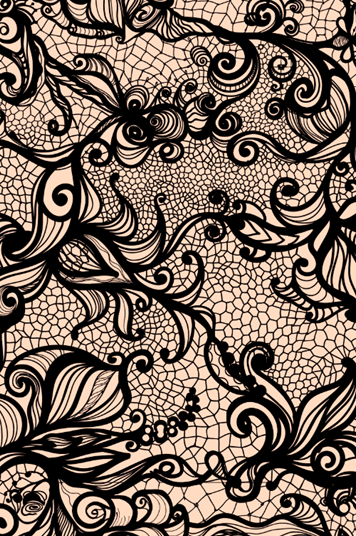 úplety Lace on beige