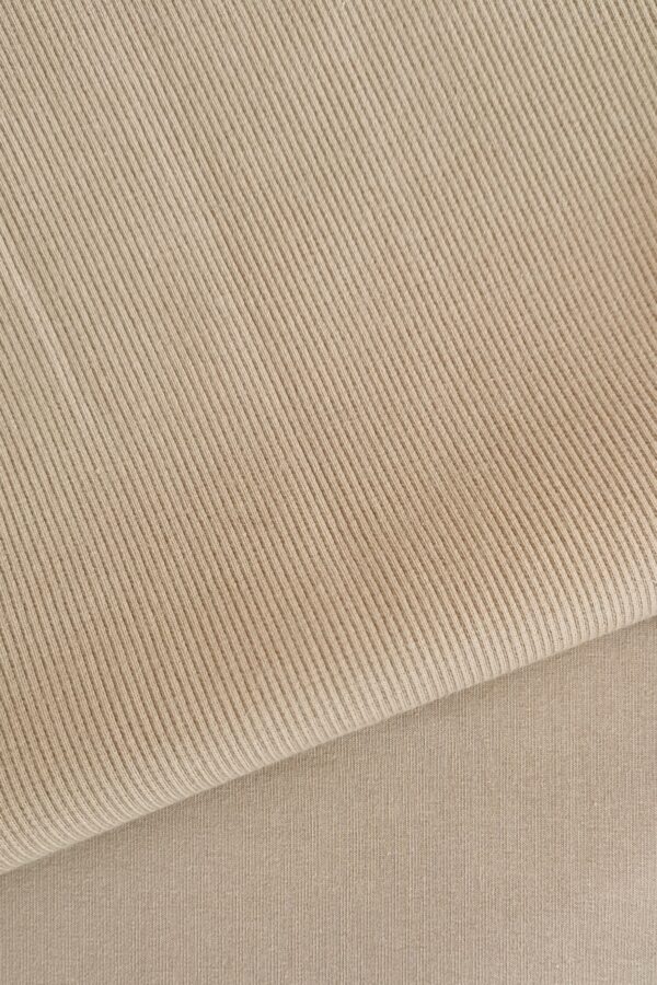 BEIGE Bündchenstoffe gerippt