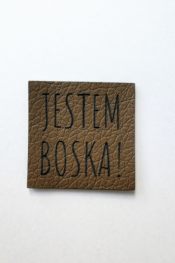 Label  - jestem boska - trufa