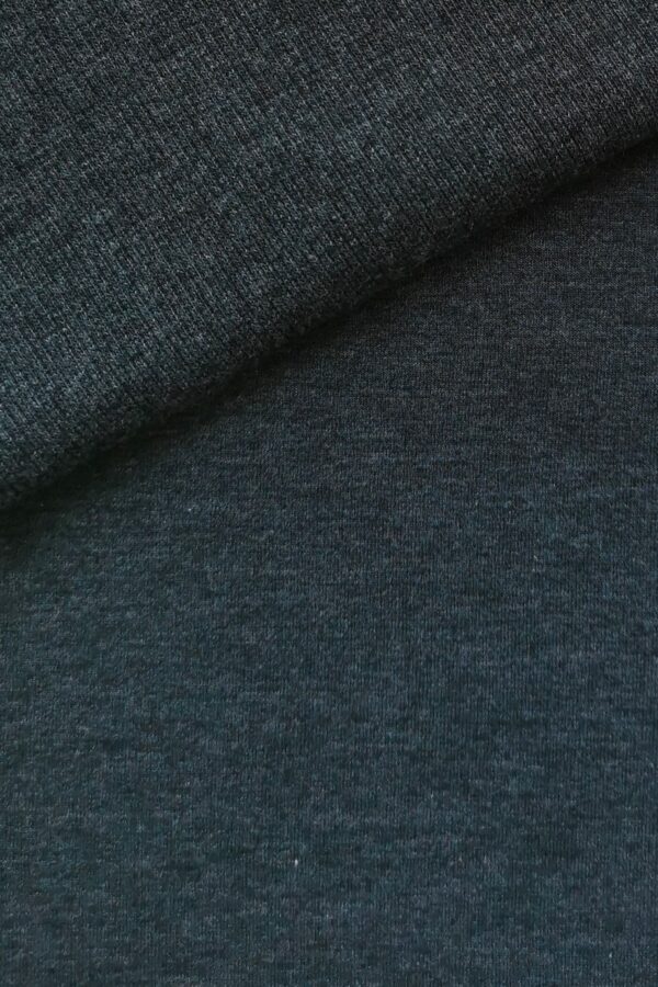 GRAPHIT-MELANGE Sommersweat Stoff