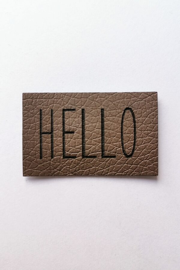 Label - HELLO - trufa