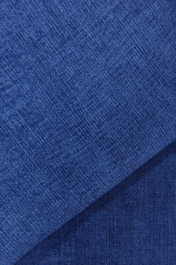 BLUE DENIM Ribbed Knit fabric