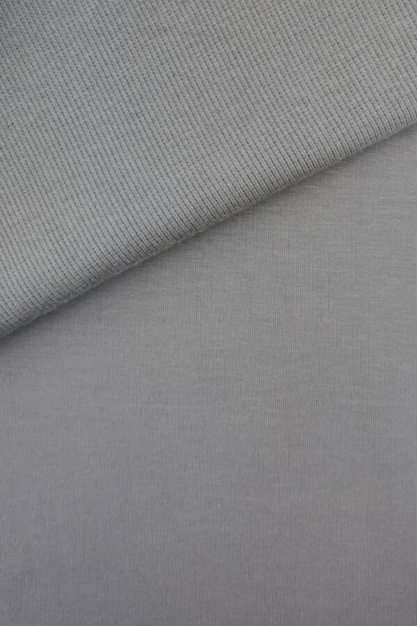 TAUBENGRAU Sommersweat Stoff