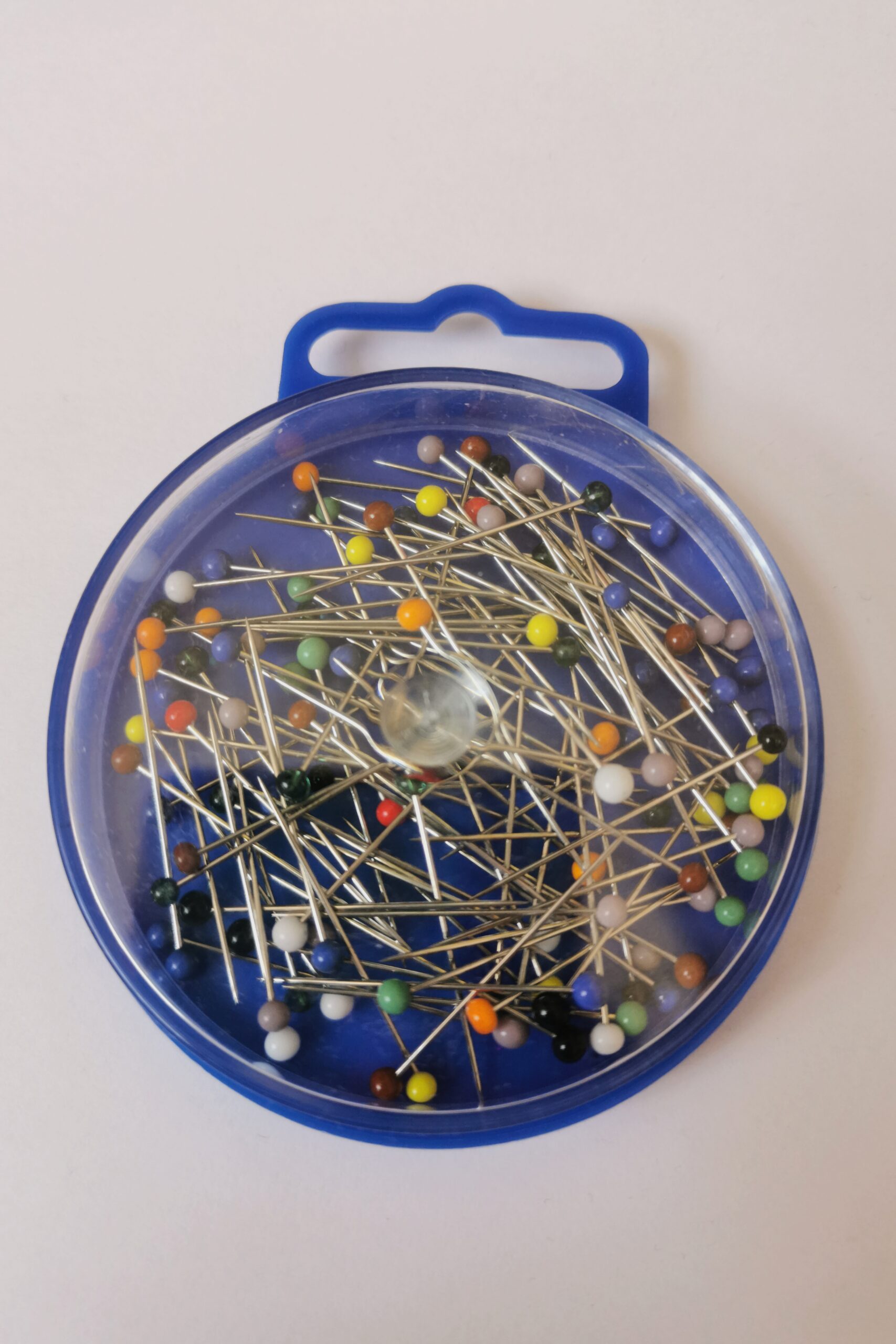 Spelden met gekleurde glaskop 0,60x30mm