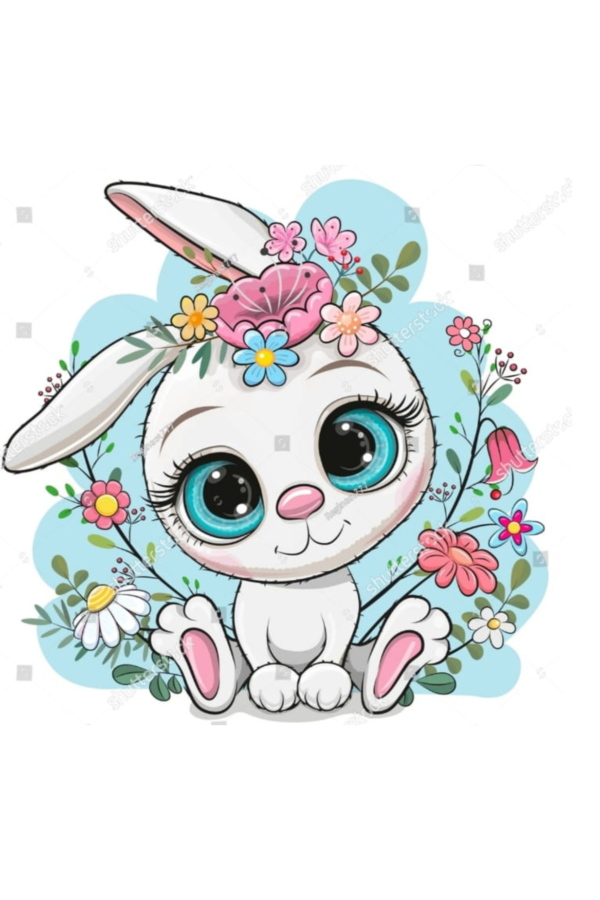 Panel Cute bunny