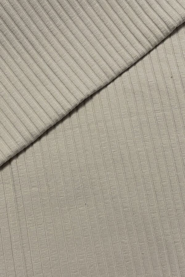 Ripp Baumwollejersey BEIGE