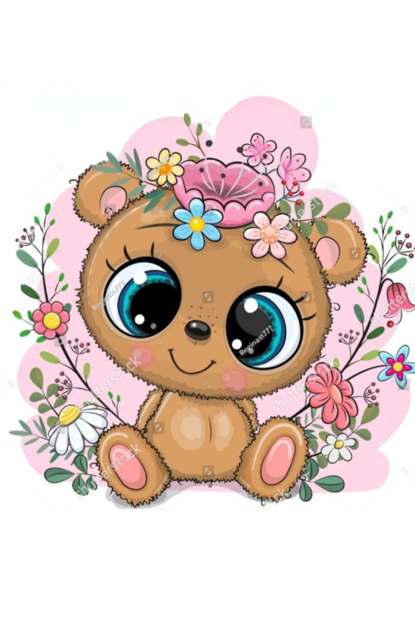 Panel Cute teddy bear