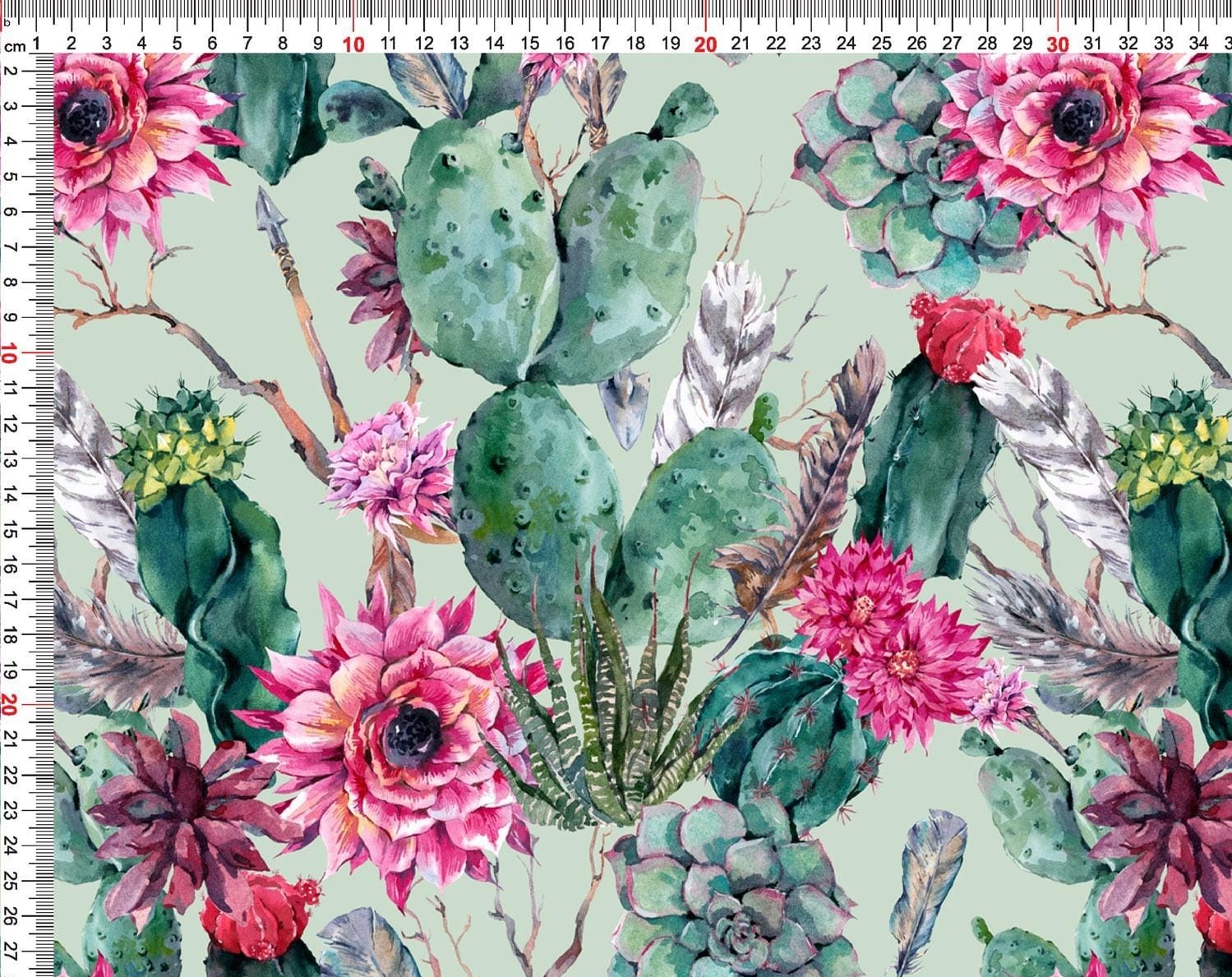 Jersey cactuses on mint - Image 3