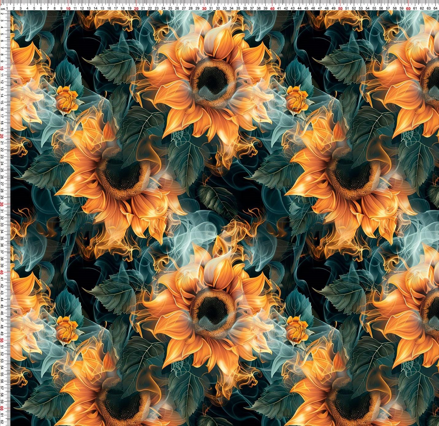 Smoking sunflowers kupon 0,4 m - obrazek 3