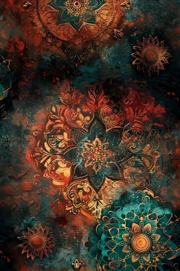 Oriental mandalas