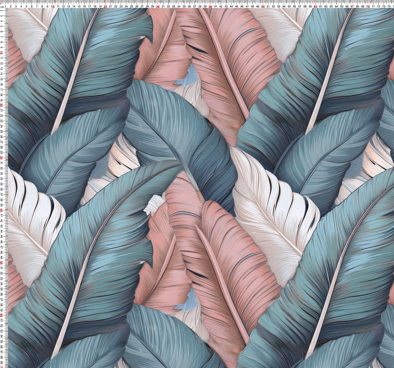 Dark pastel leaves – Bild 3