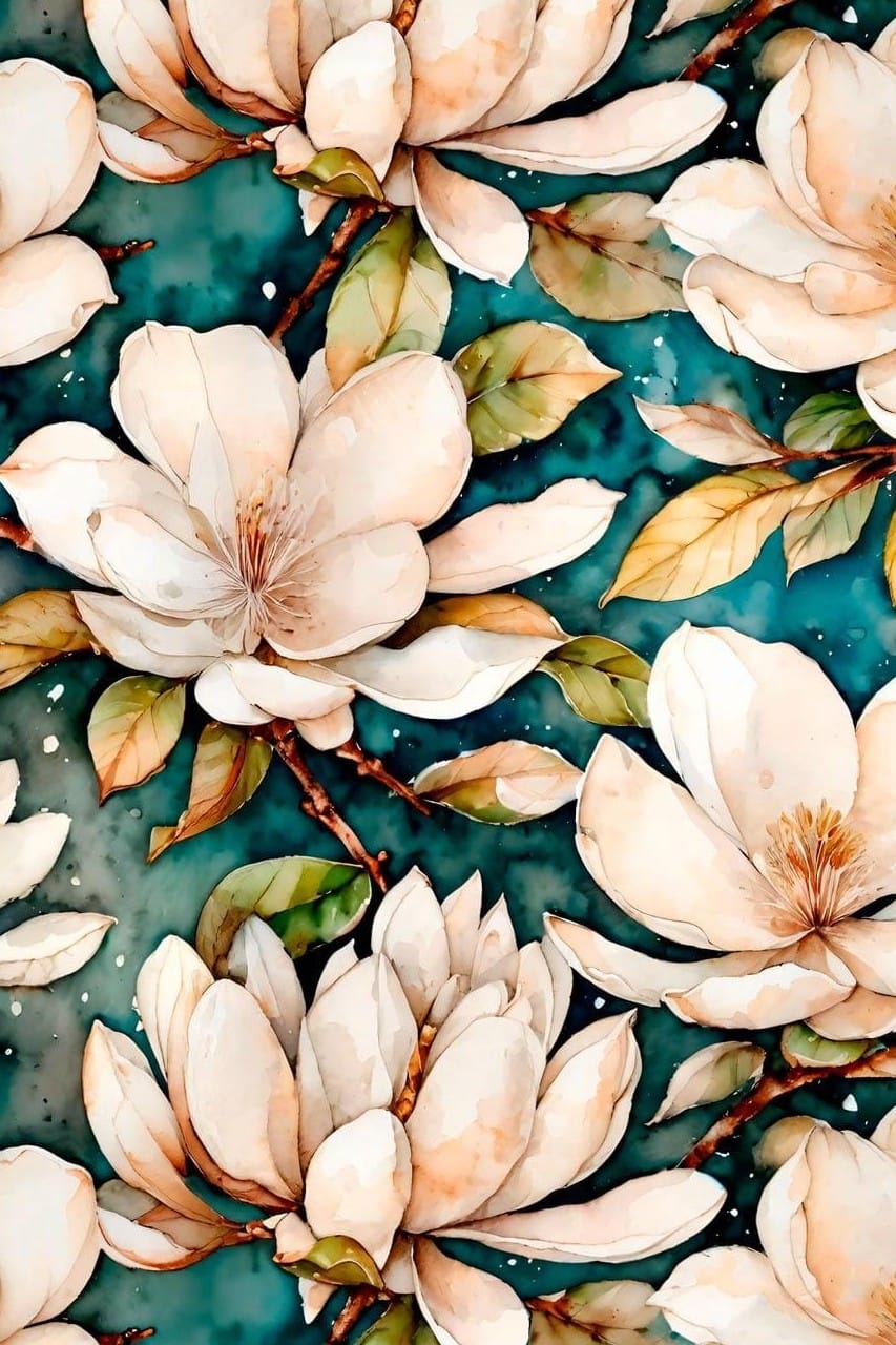 Lilies on the water