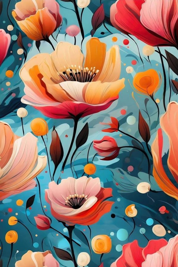 Jersey Cielo Florido