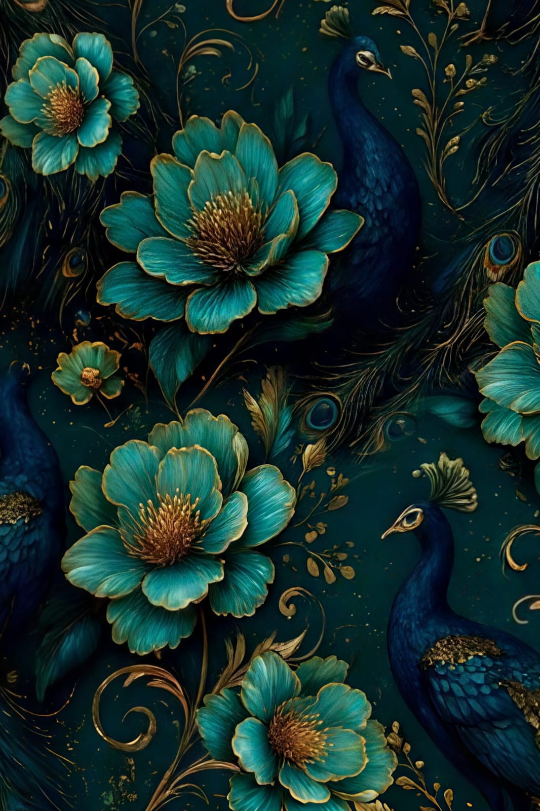Noble peacocks